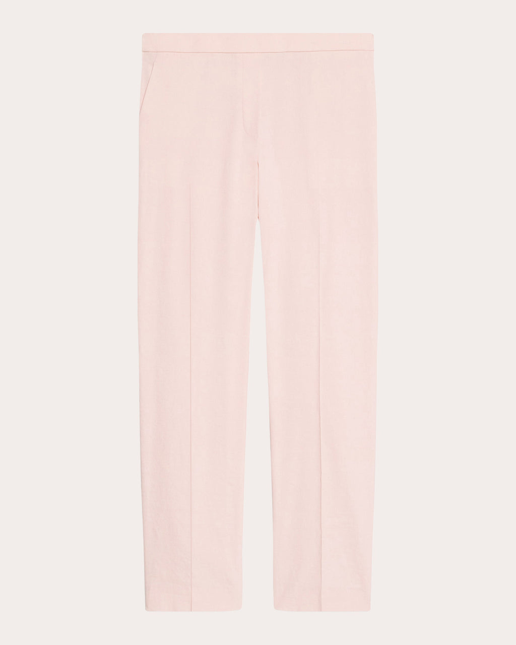 Treeca Good Linen Cropped Pull-On Pants
