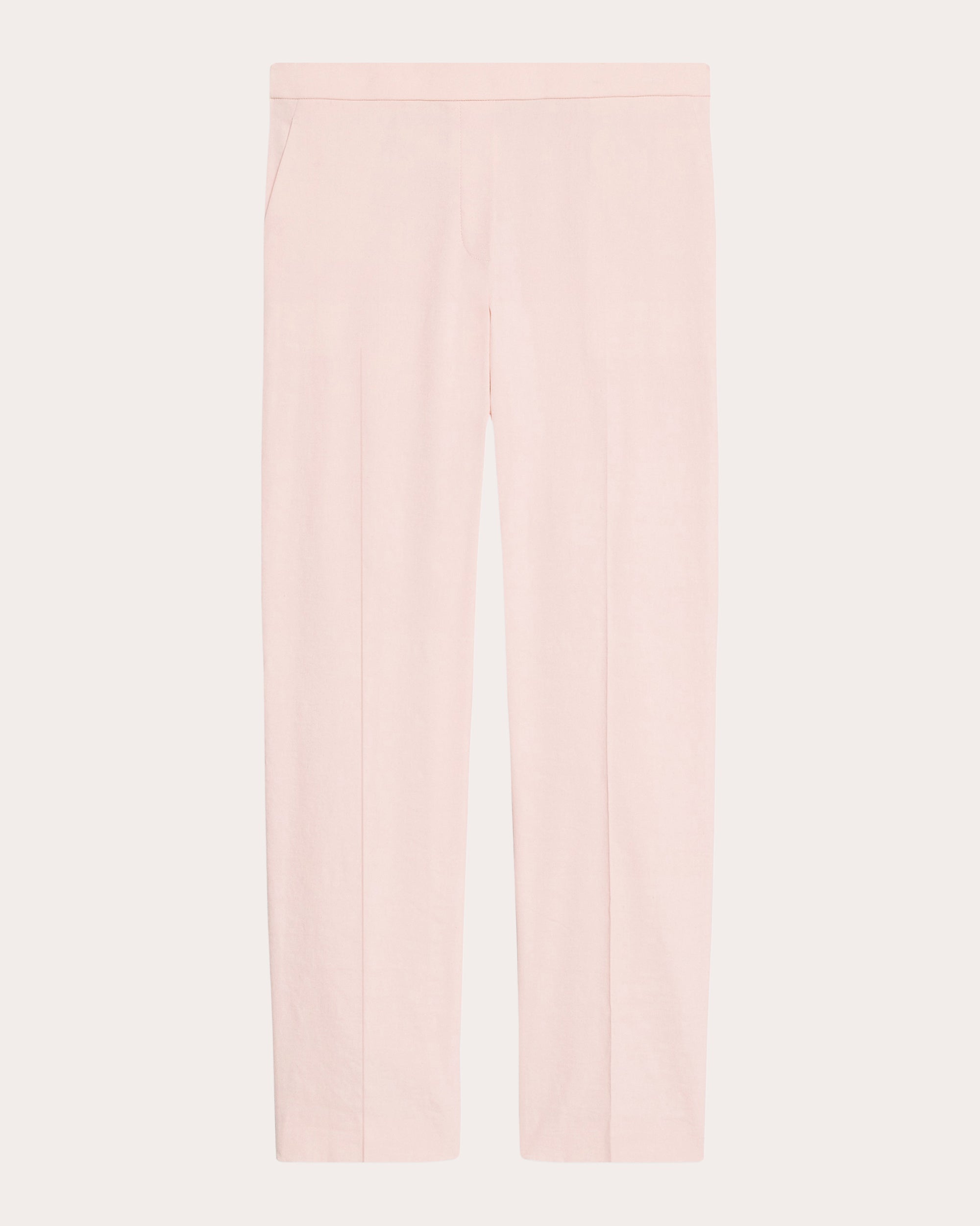 Treeca Good Linen Cropped Pull-On Pants