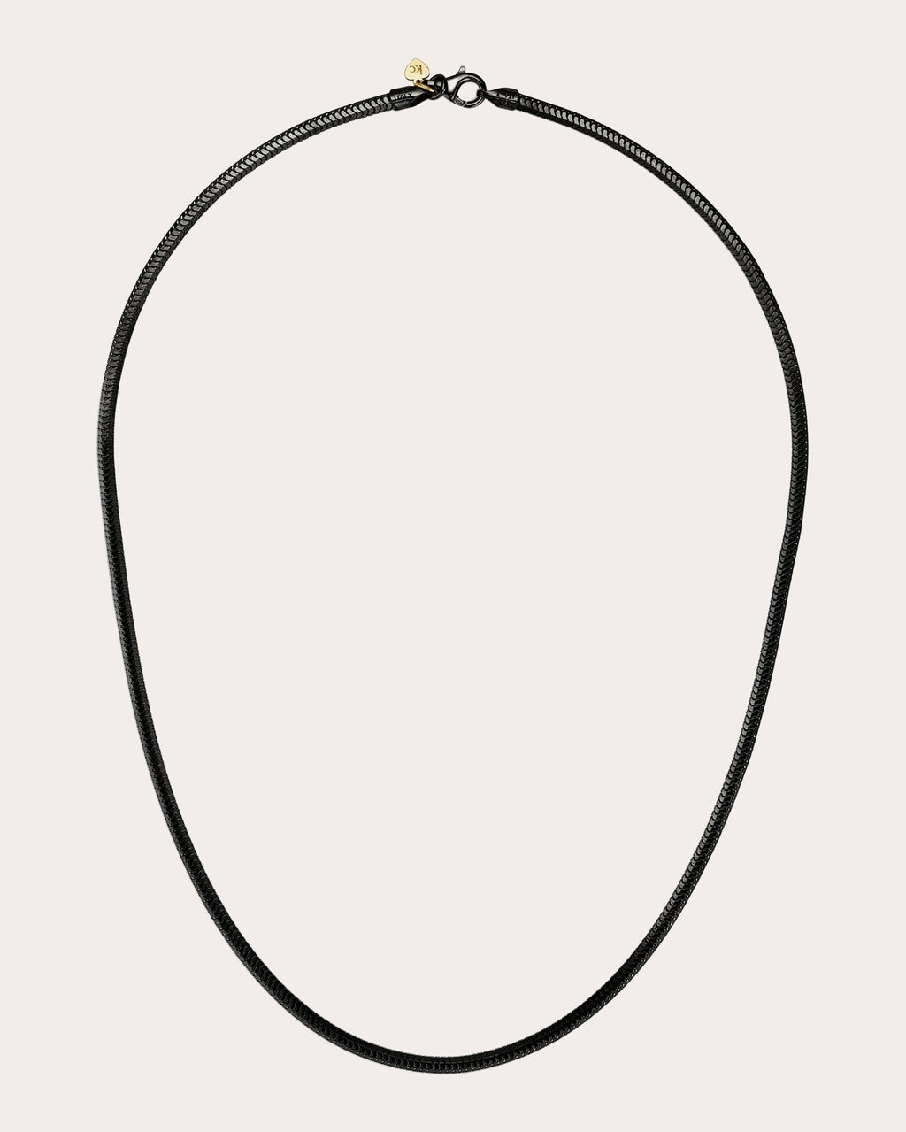 Black Snake Chain Necklace