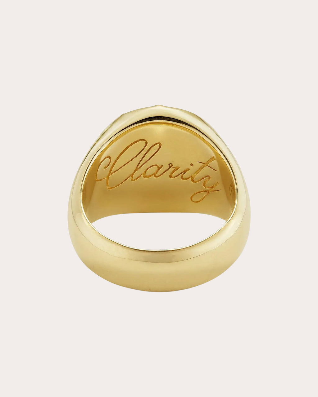 Opal Sunburst Signet Ring