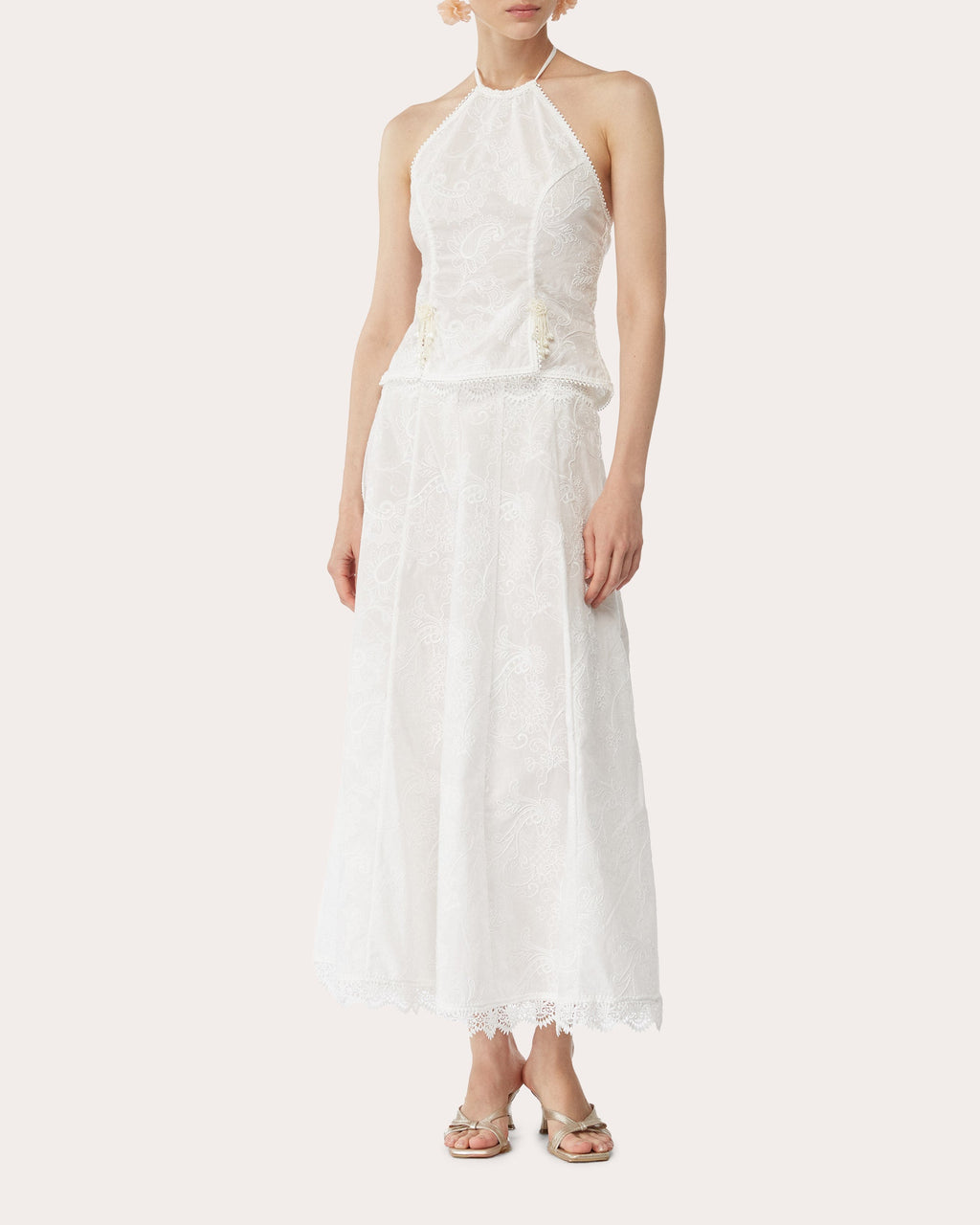 Kalua Lace A-Line Maxi Skirt