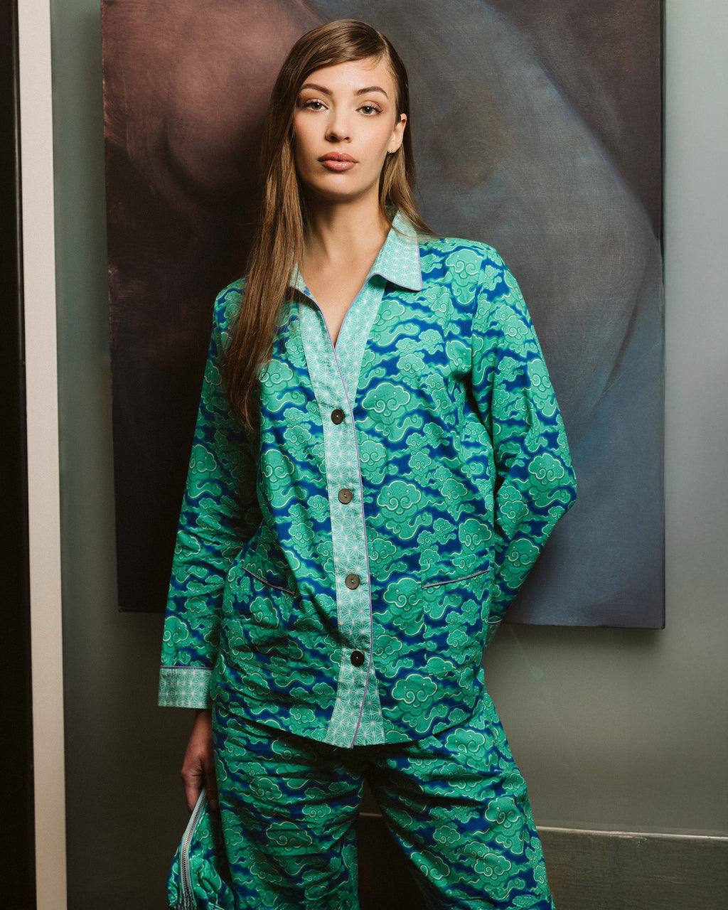 Tokyo Kumo Cotton Pajama Set