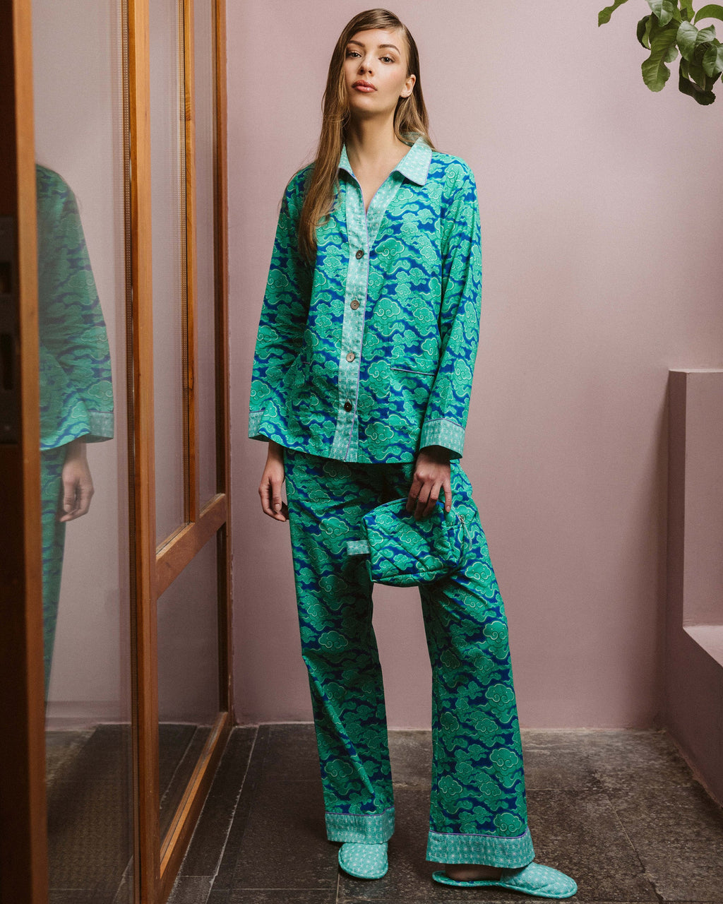 Tokyo Kumo Cotton Pajama Set