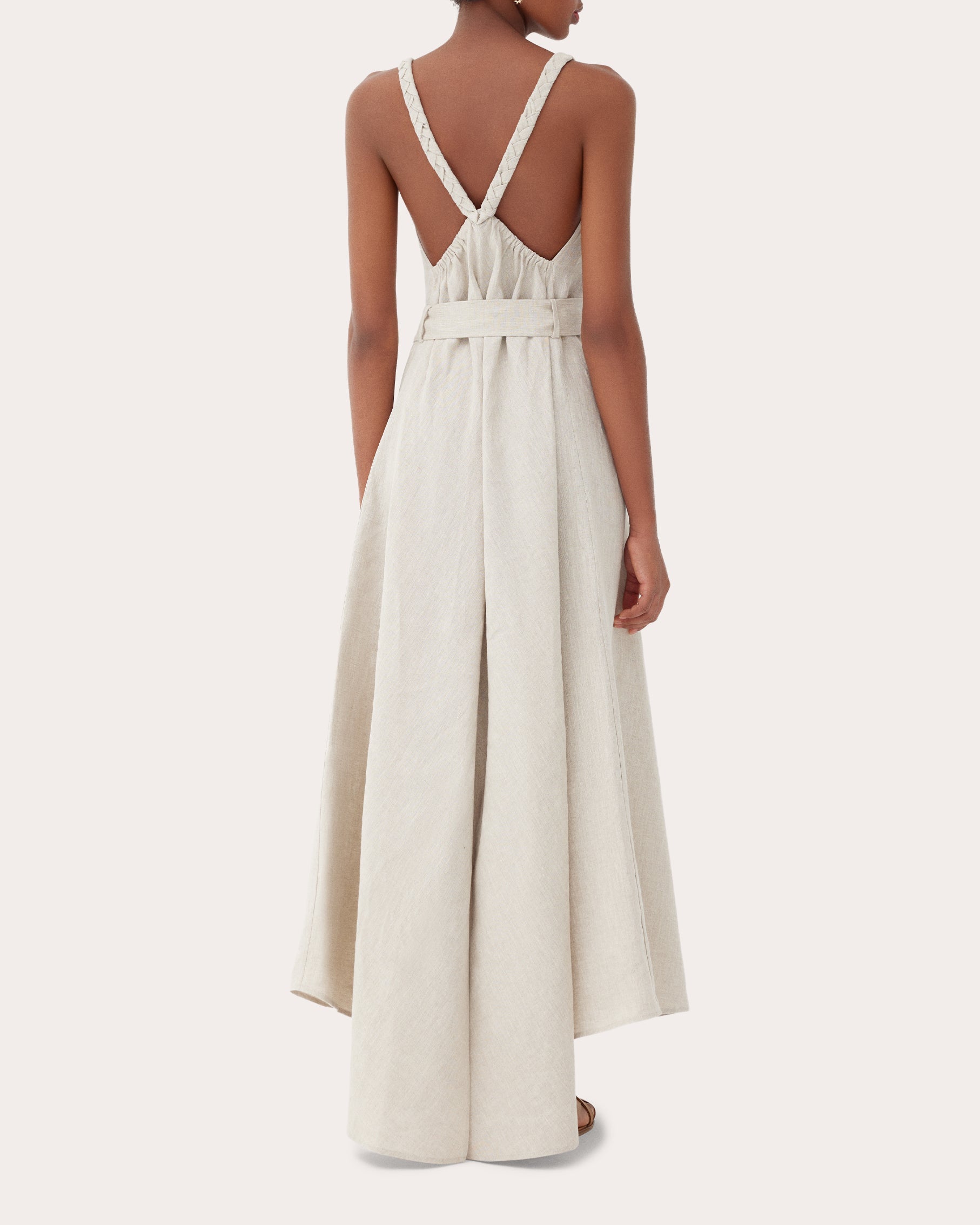 Sloane Braided Linen Dress