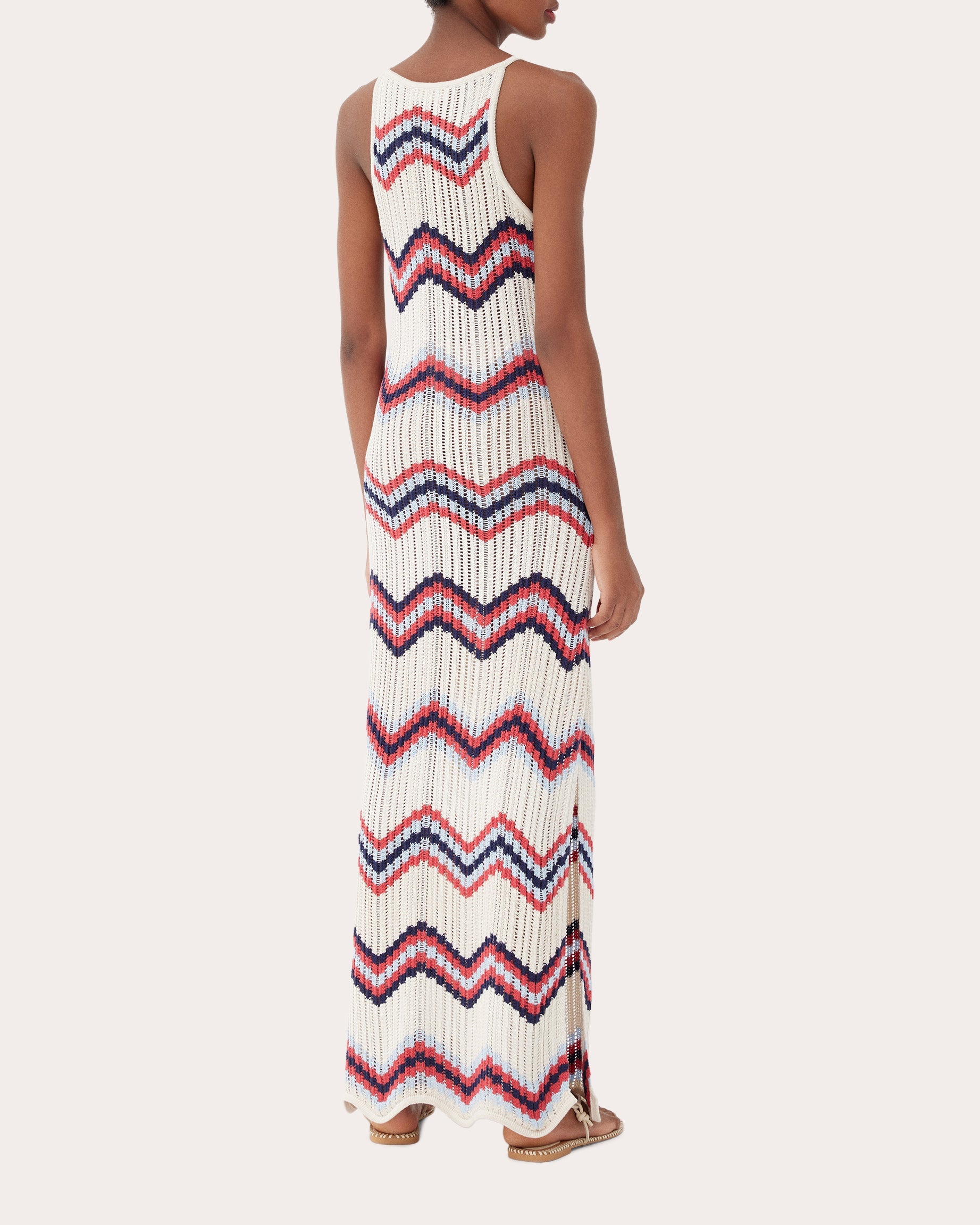 Twilight Cotton-Crochet Maxi Dress