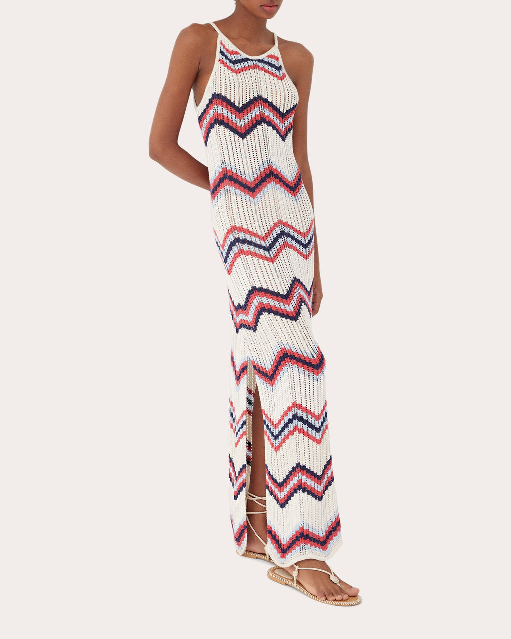 Twilight Cotton-Crochet Maxi Dress