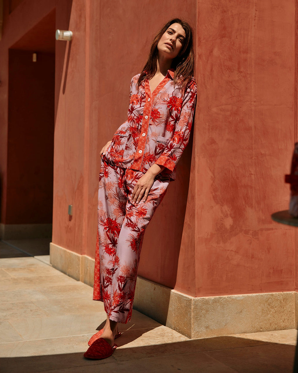 Tokyo Higa Silk Pajama Set