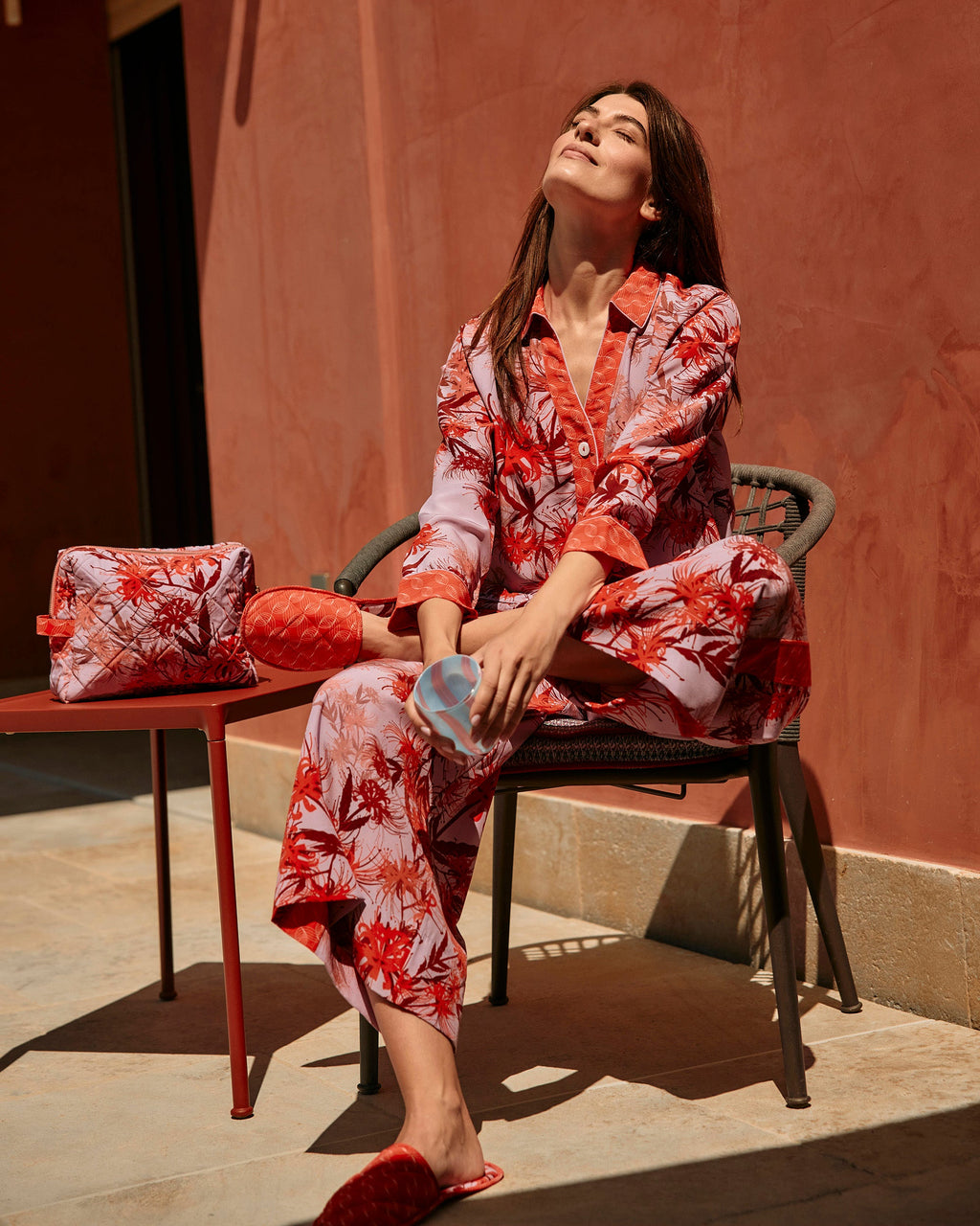 Tokyo Higa Silk Pajama Set