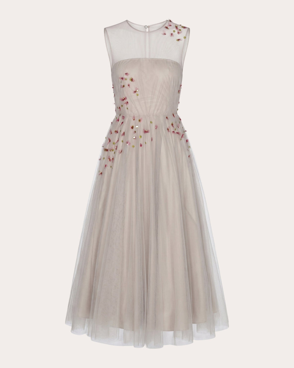 Embrace Beaded Tulle A-Line Gown
