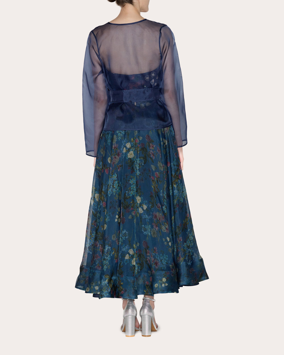 Time Sheer Silk Organza Jacket