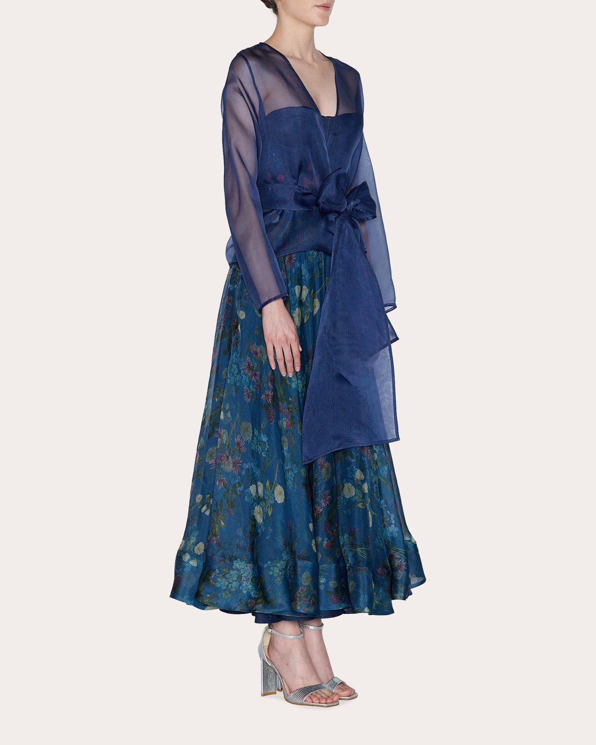 Time Sheer Silk Organza Jacket