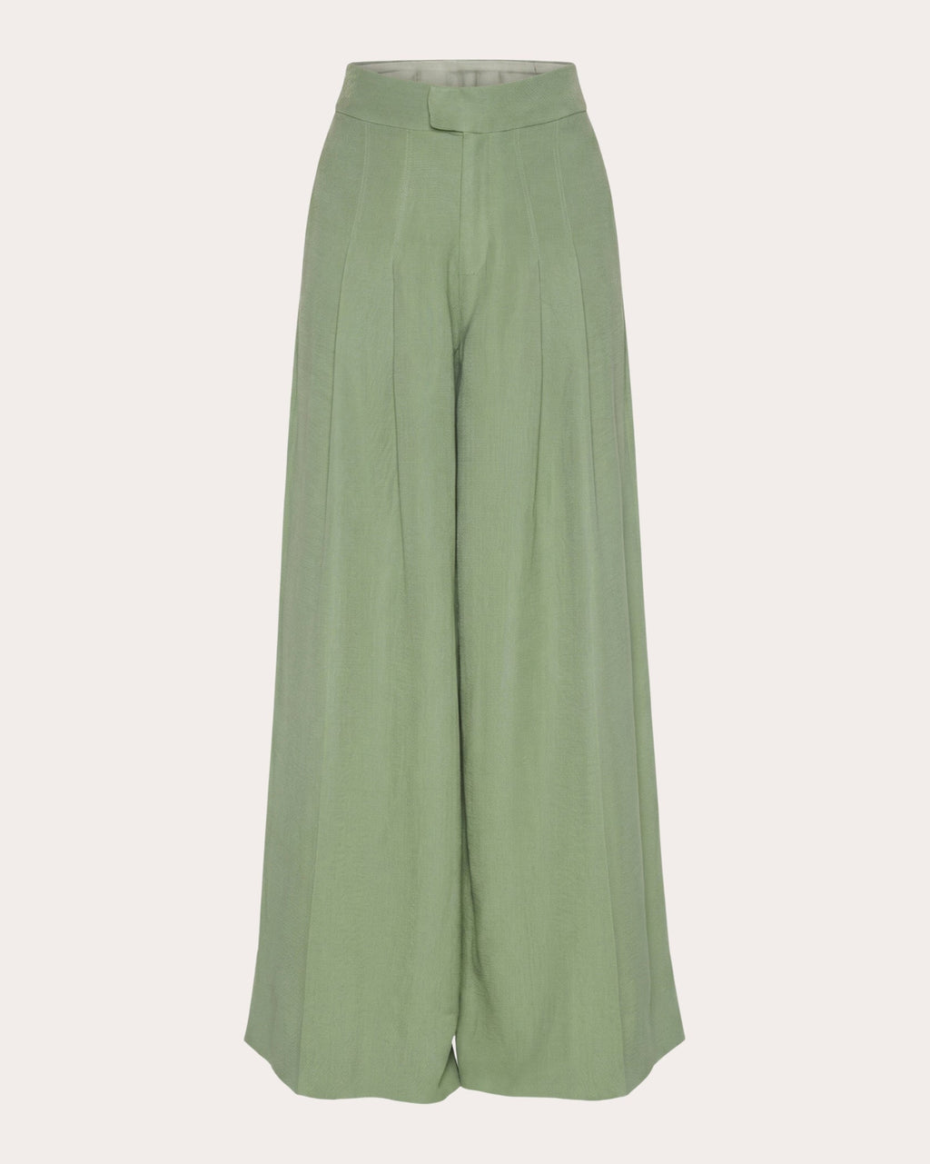 Being Linen Pleated Wide-Leg Pants