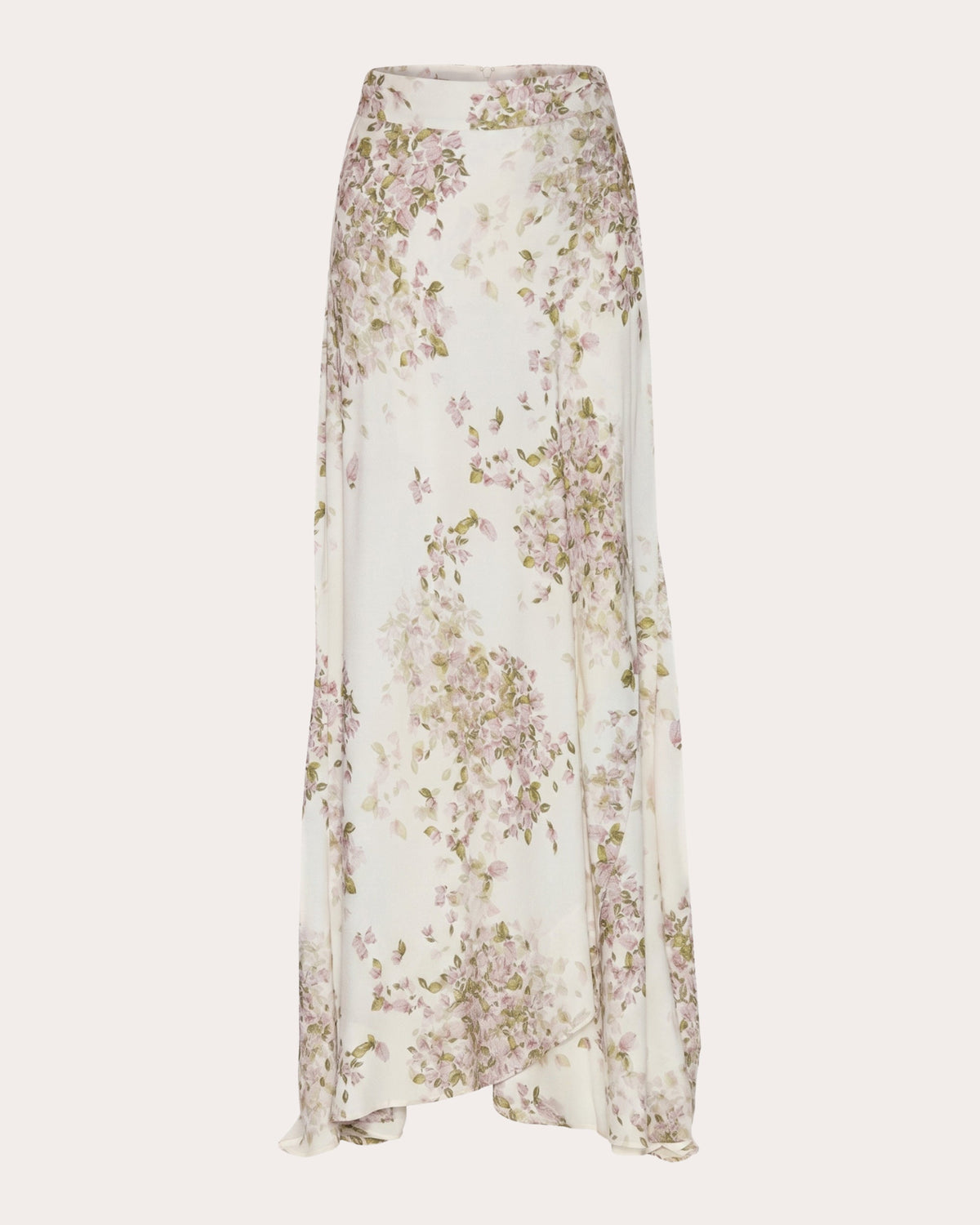 Grace Floral Crepe de Chine Maxi Skirt
