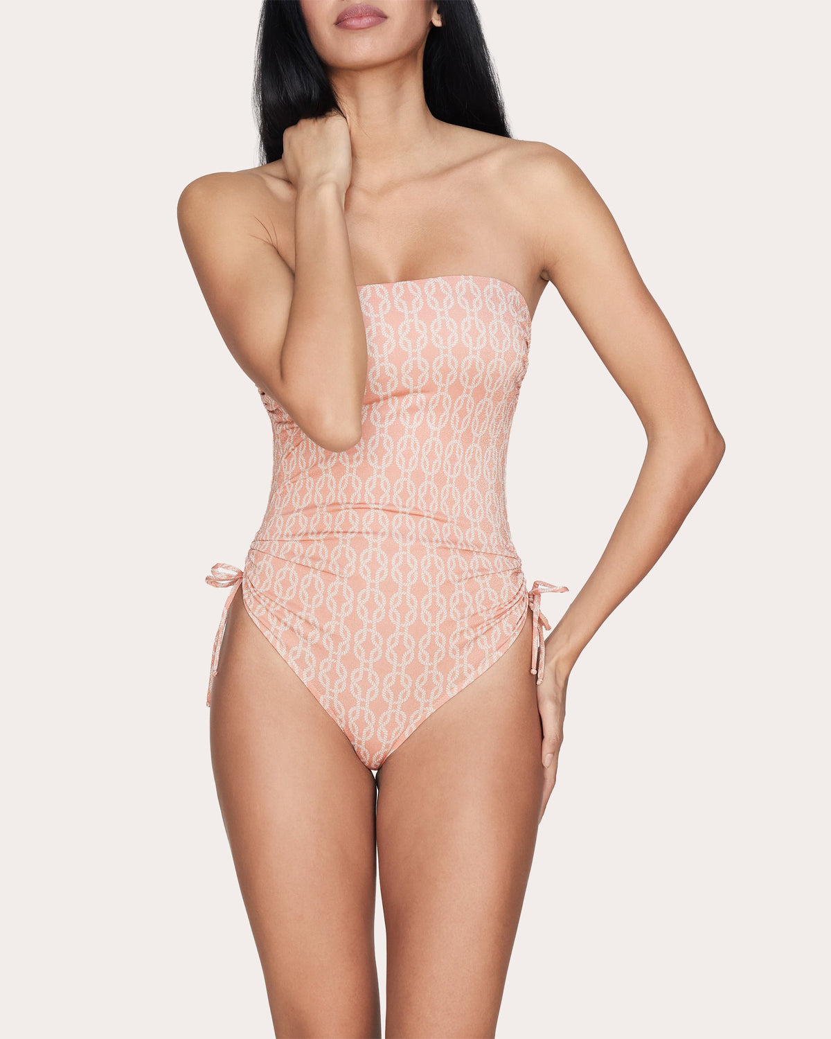 Joan Trellis Ruched One-Piece