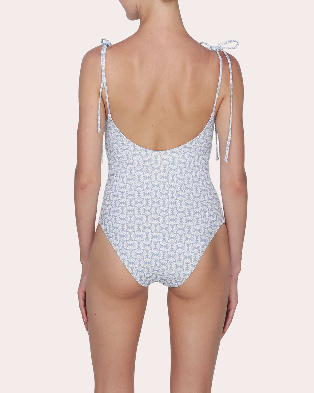 Rosie Floral Tie-Strap One-Piece