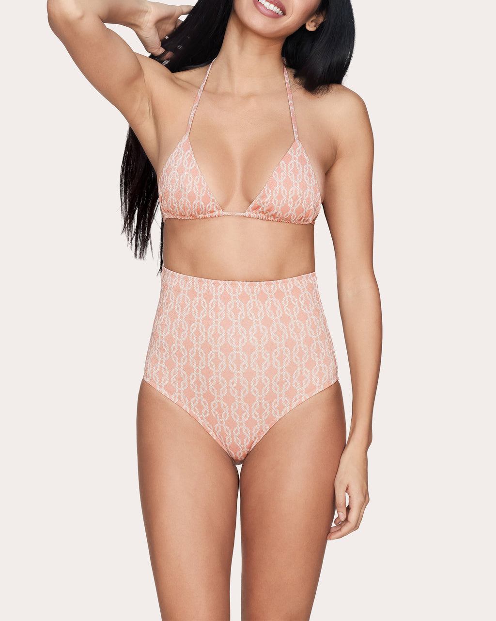 Ara Trellis High-Rise Bikini Bottoms