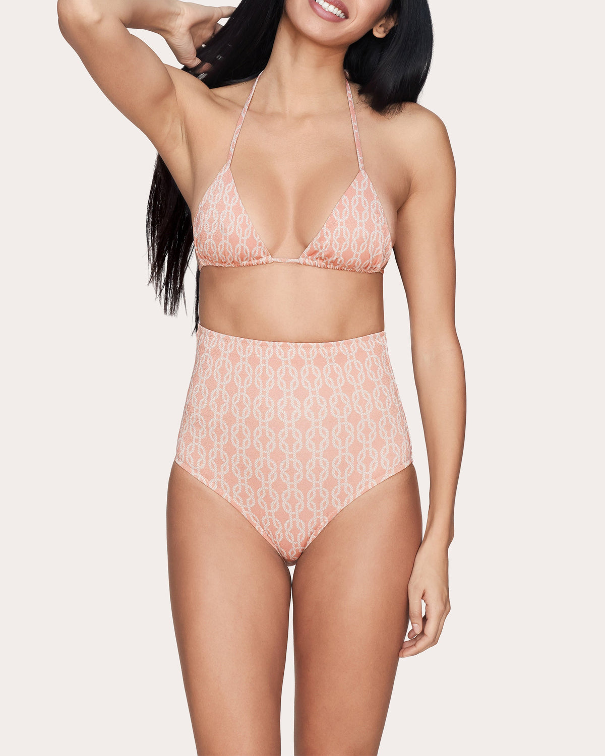 Ara Trellis High-Rise Bikini Bottoms
