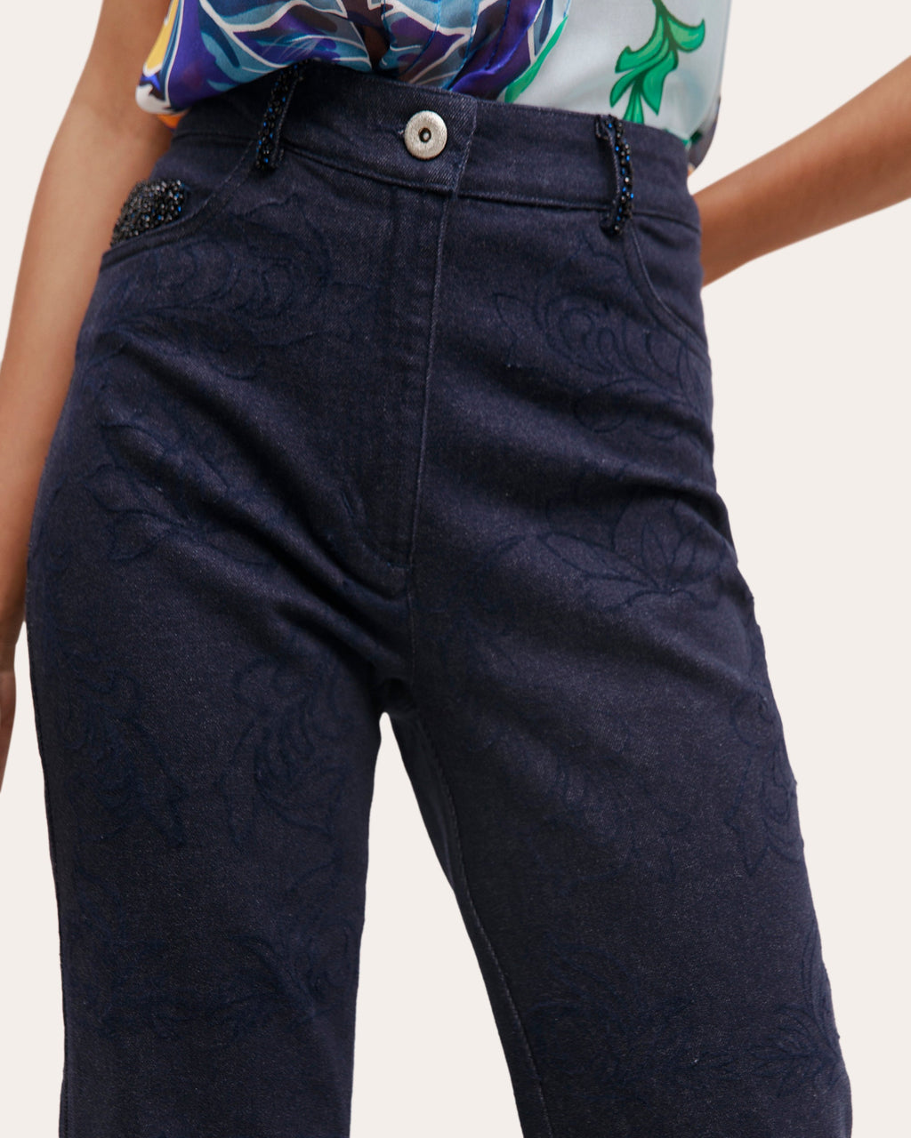 Nerea Flared High-Rise Jeans