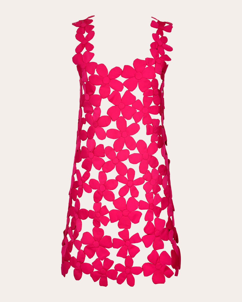 Jardin Floral Embroidered Silk Mini Dress