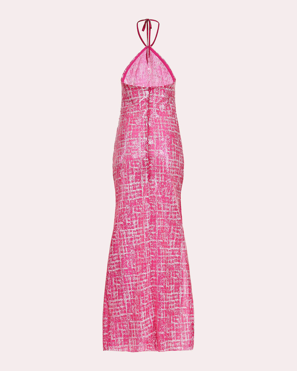 Serata Sequin Halter Maxi Dress