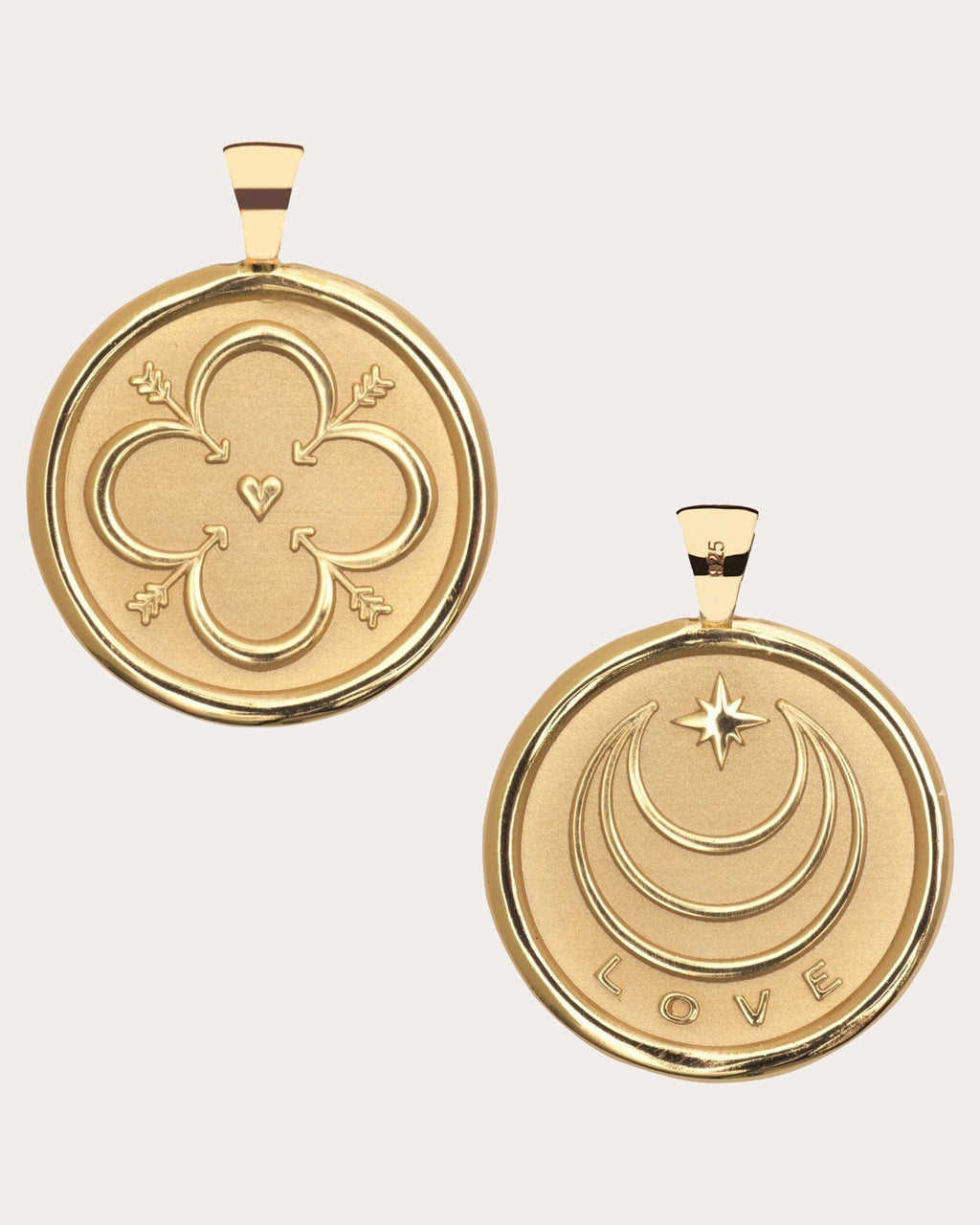 LOVE Original Coin Pendant Necklace