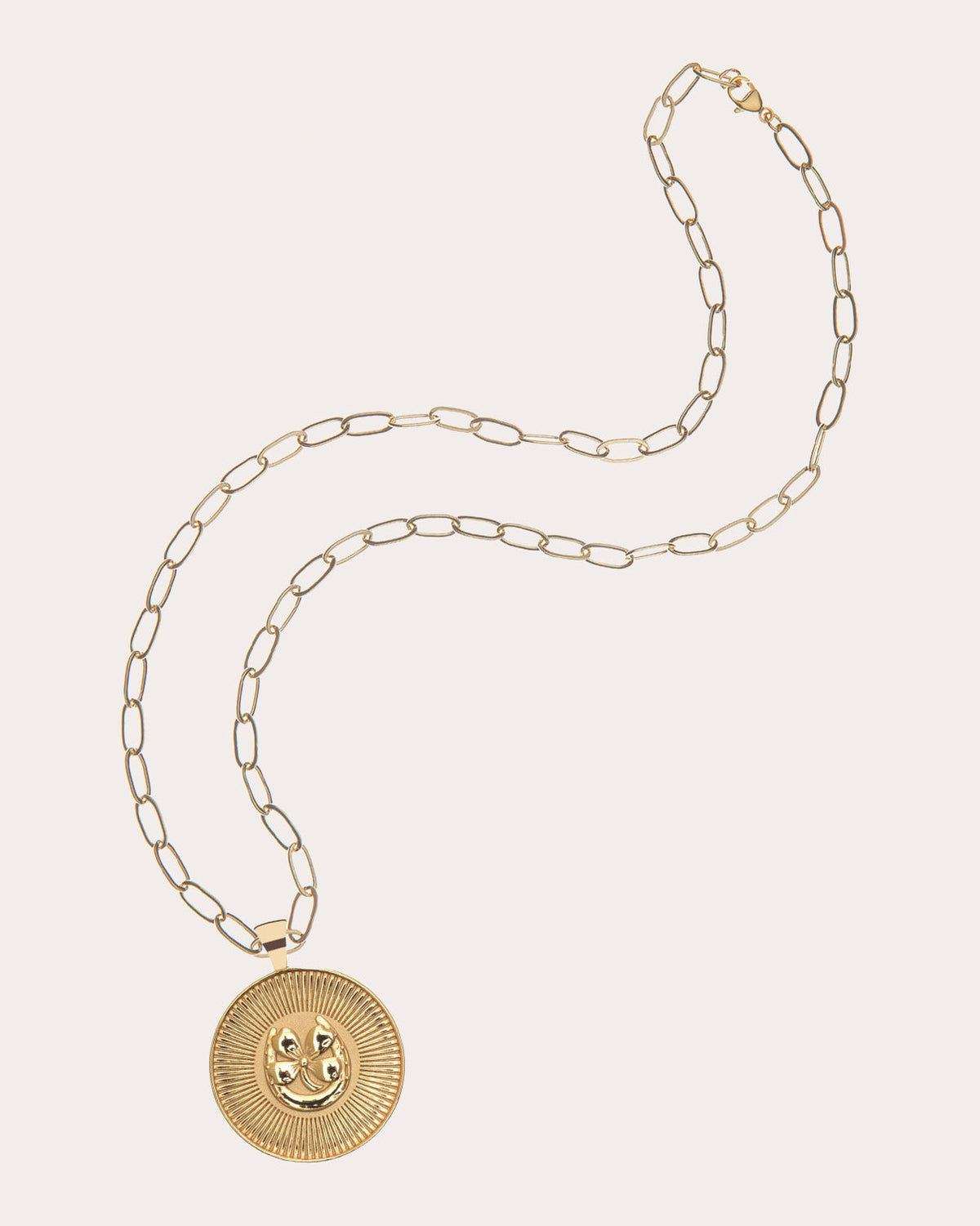 LUCKY Original Coin Pendant Necklace