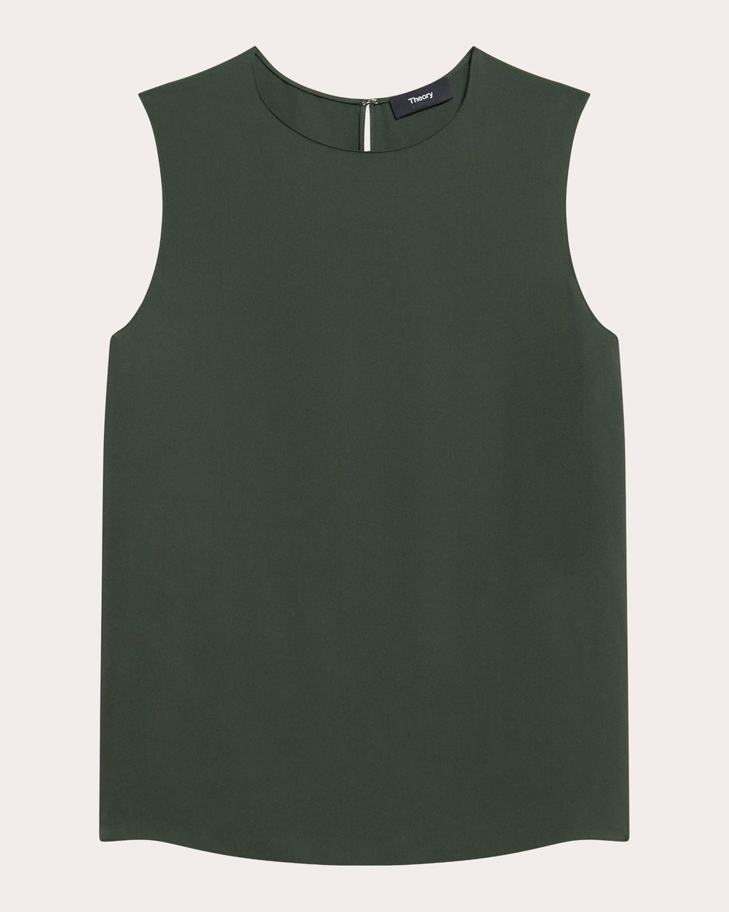 Silk Georgette Straight Shell Top