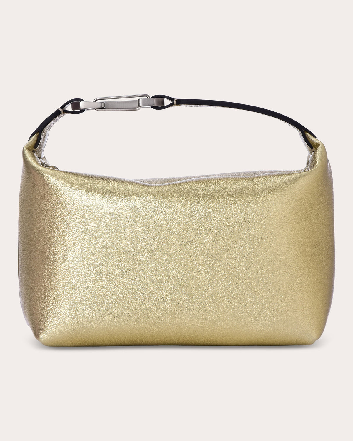 Laminated Leather Moon Bag