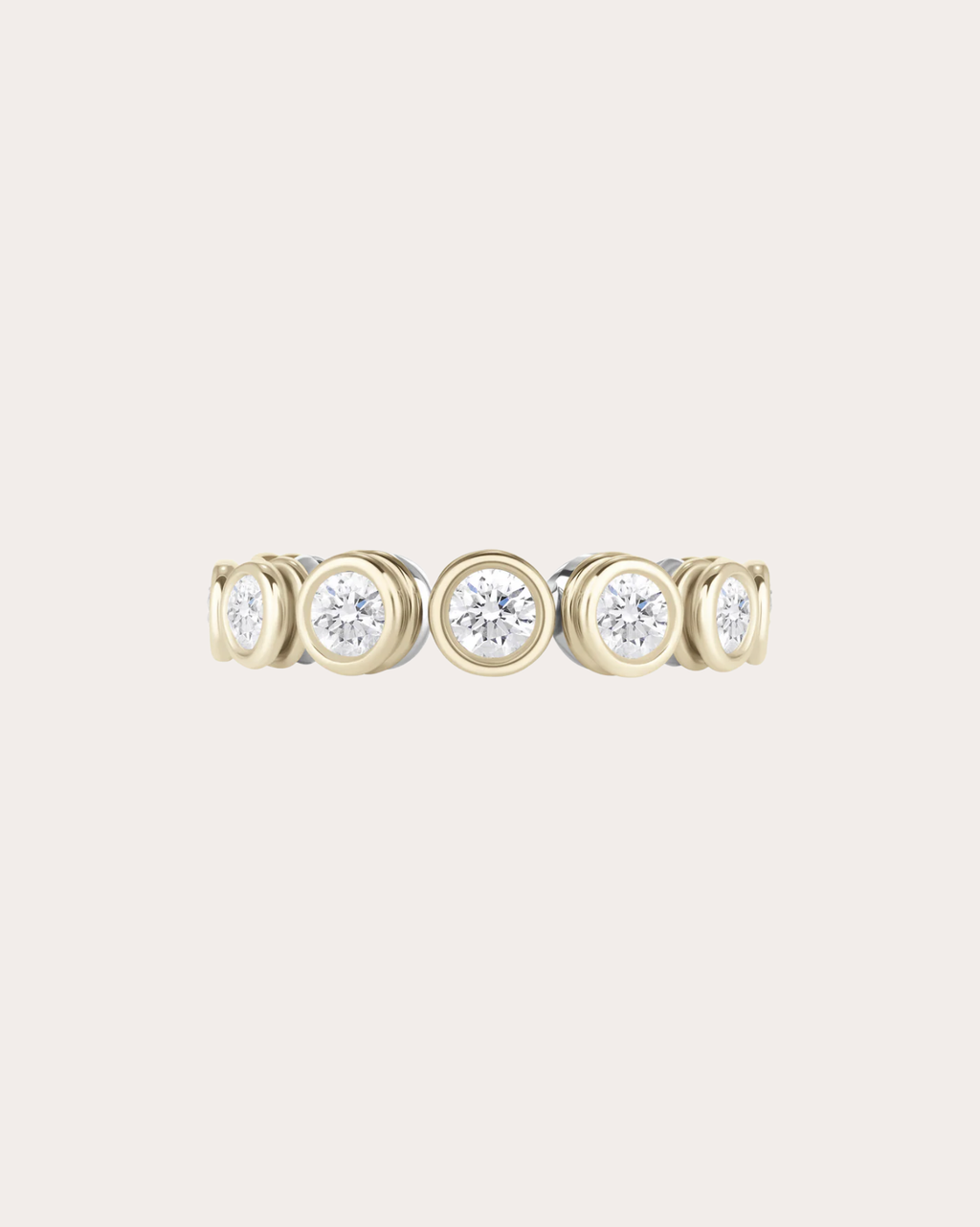 Diamond Bezel Éterne Ring