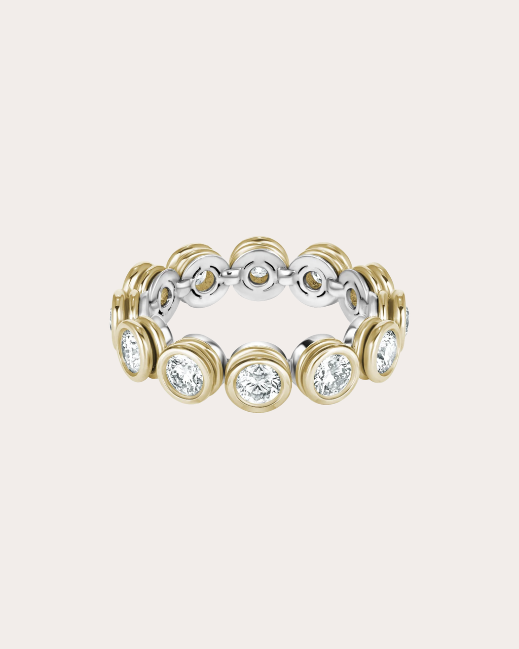 Diamond Bezel Éterne Ring