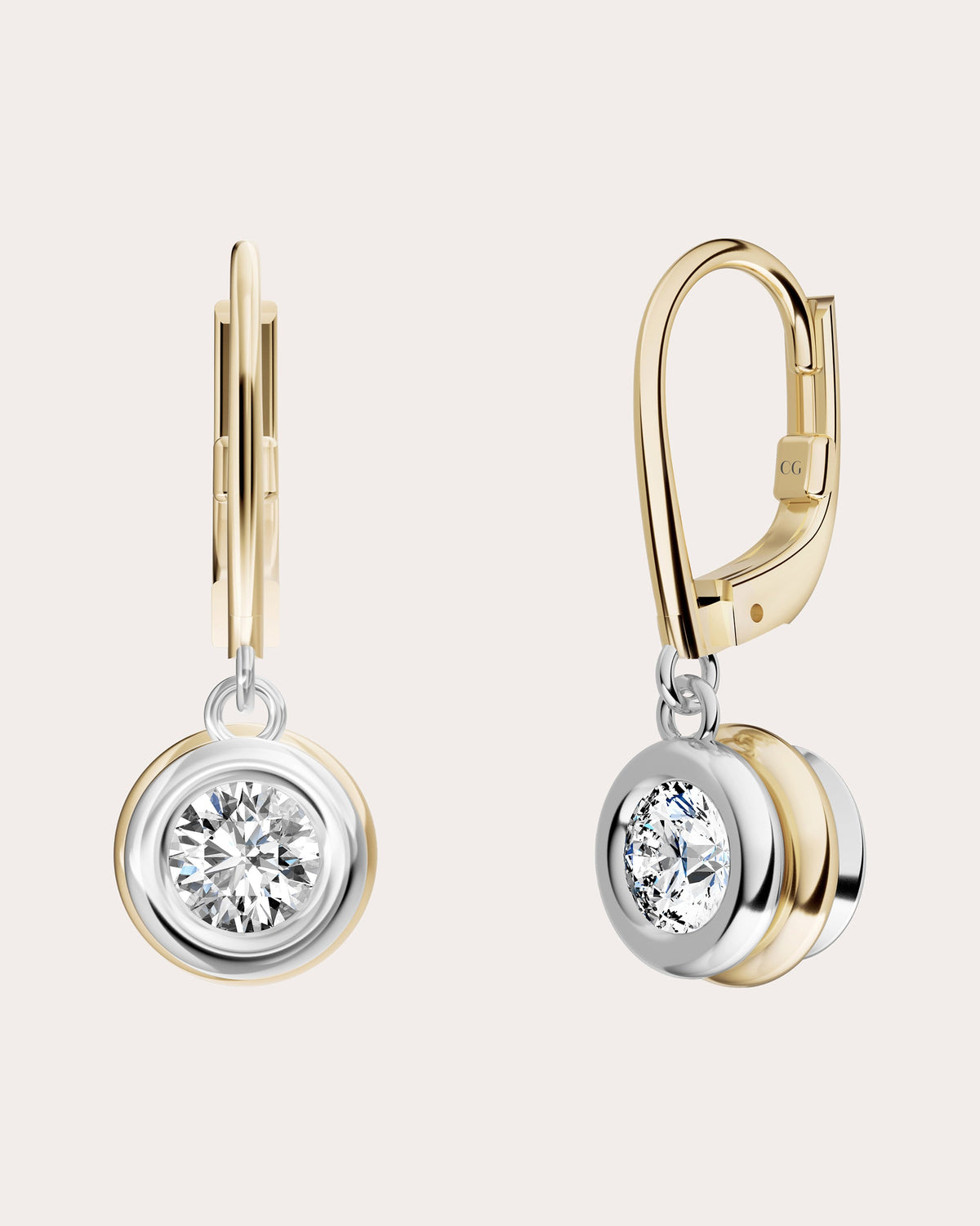 Diamond Énergie Petite Drop Earrings
