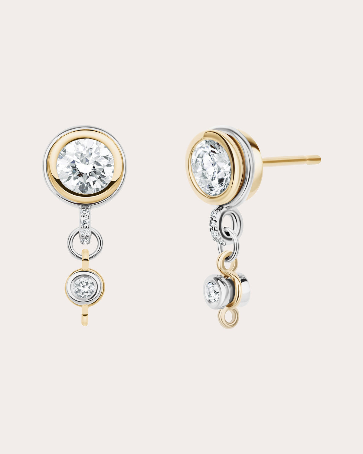 Diamond Ignite Drop Earrings