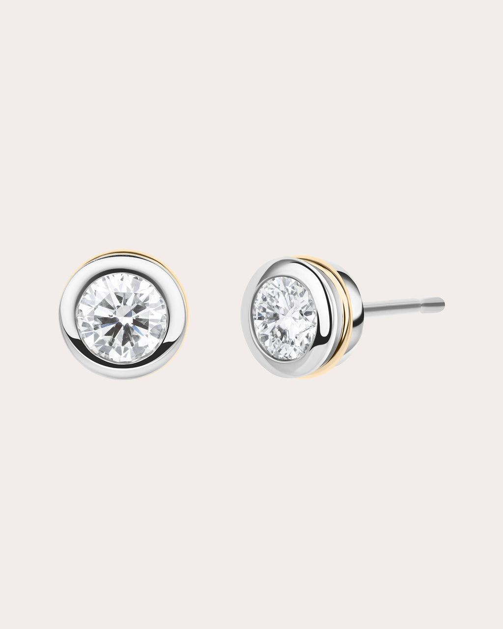 0.2ctw Diamond & 18k White Gold Ignite Stud Earrings