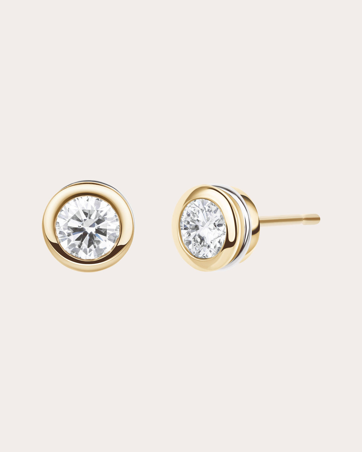 0.2ctw Diamond & 18k Gold Ignite Stud Earrings
