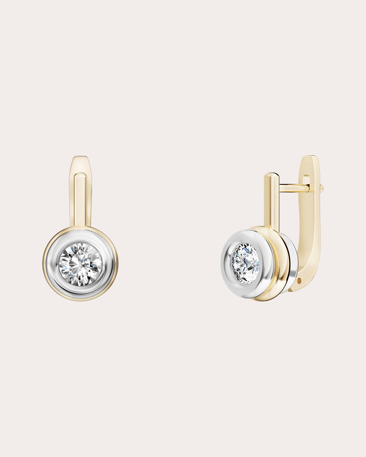 Diamond Isolé Petite Drop Earrings