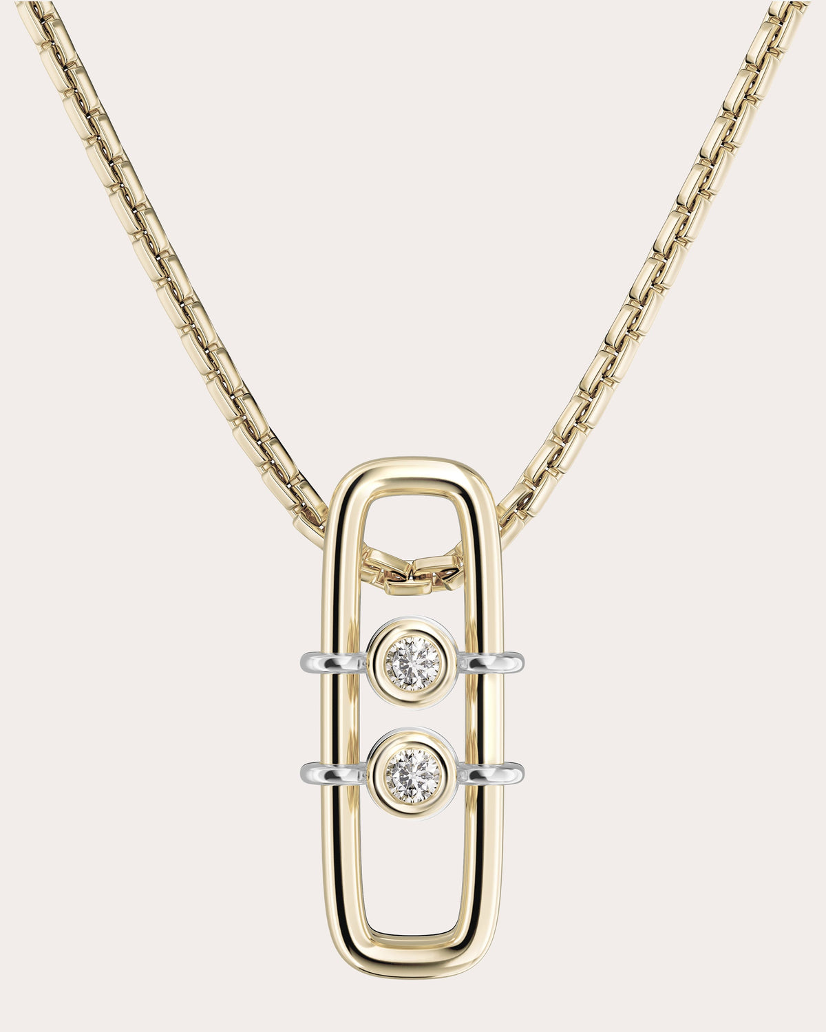 Diamond Métta Drop Necklace