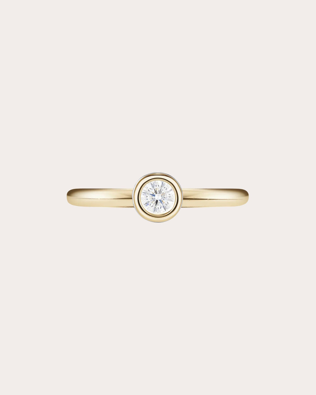 Diamond Orbit Solo Ring
