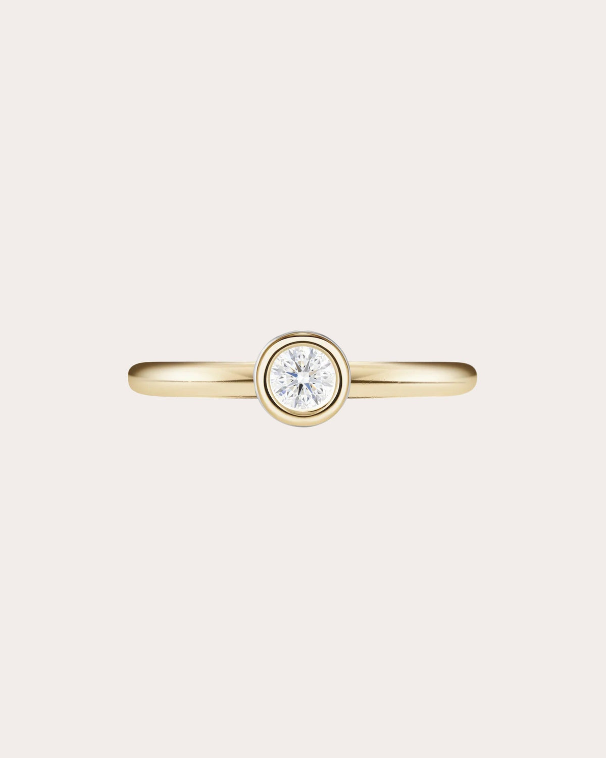 Diamond Orbit Solo Ring