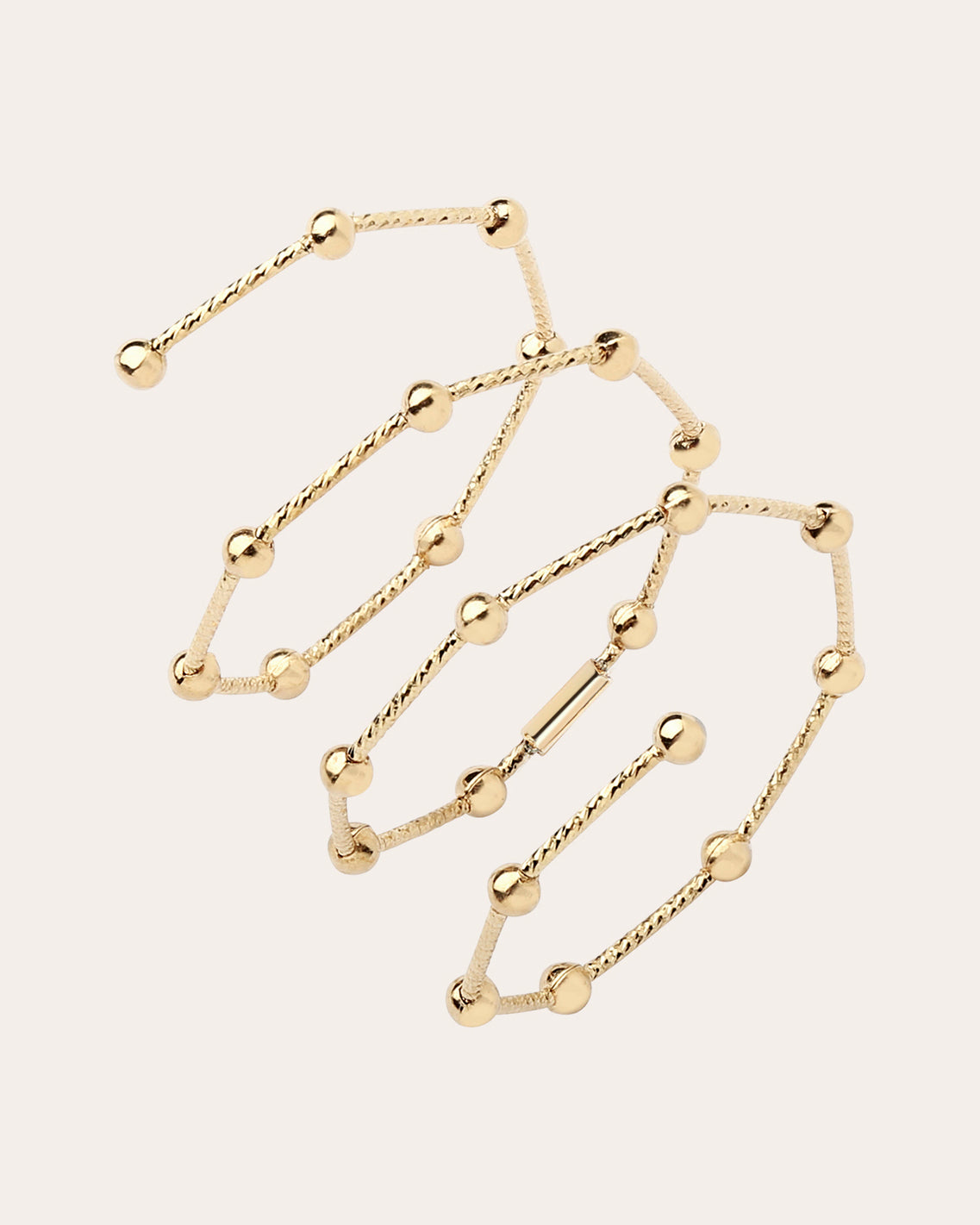 18k Gold Planeti Wire Petite Spiral Ring