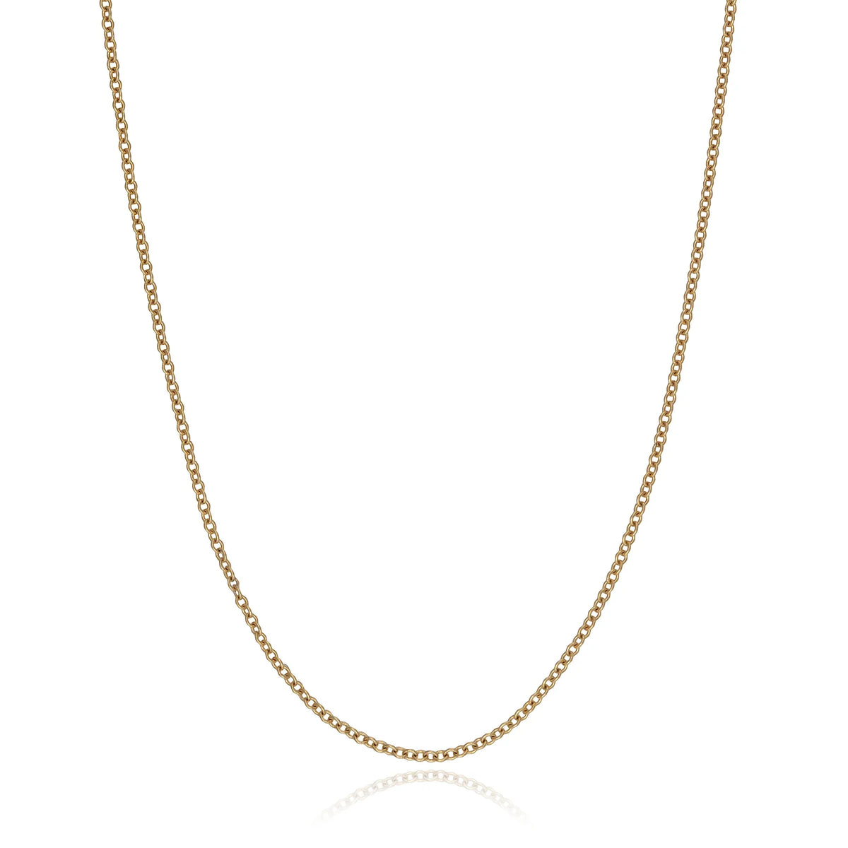 Delicate Cable Chain in 14k Gold