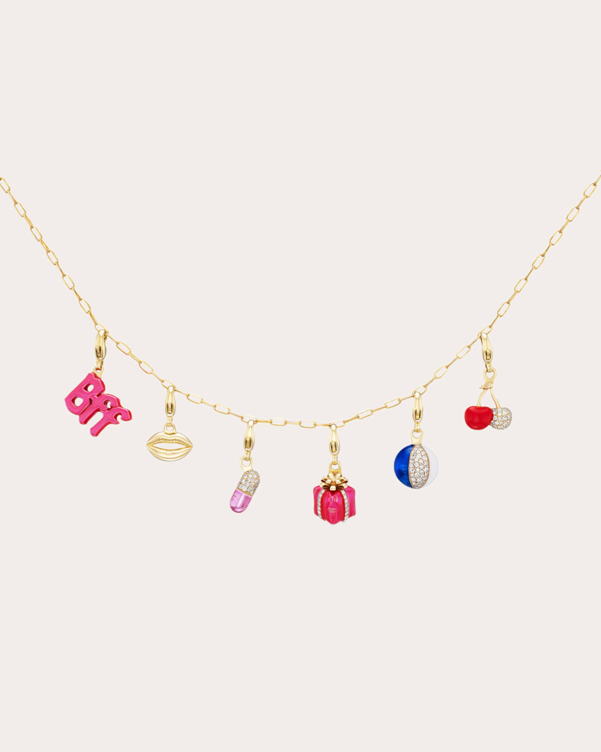 charm necklace