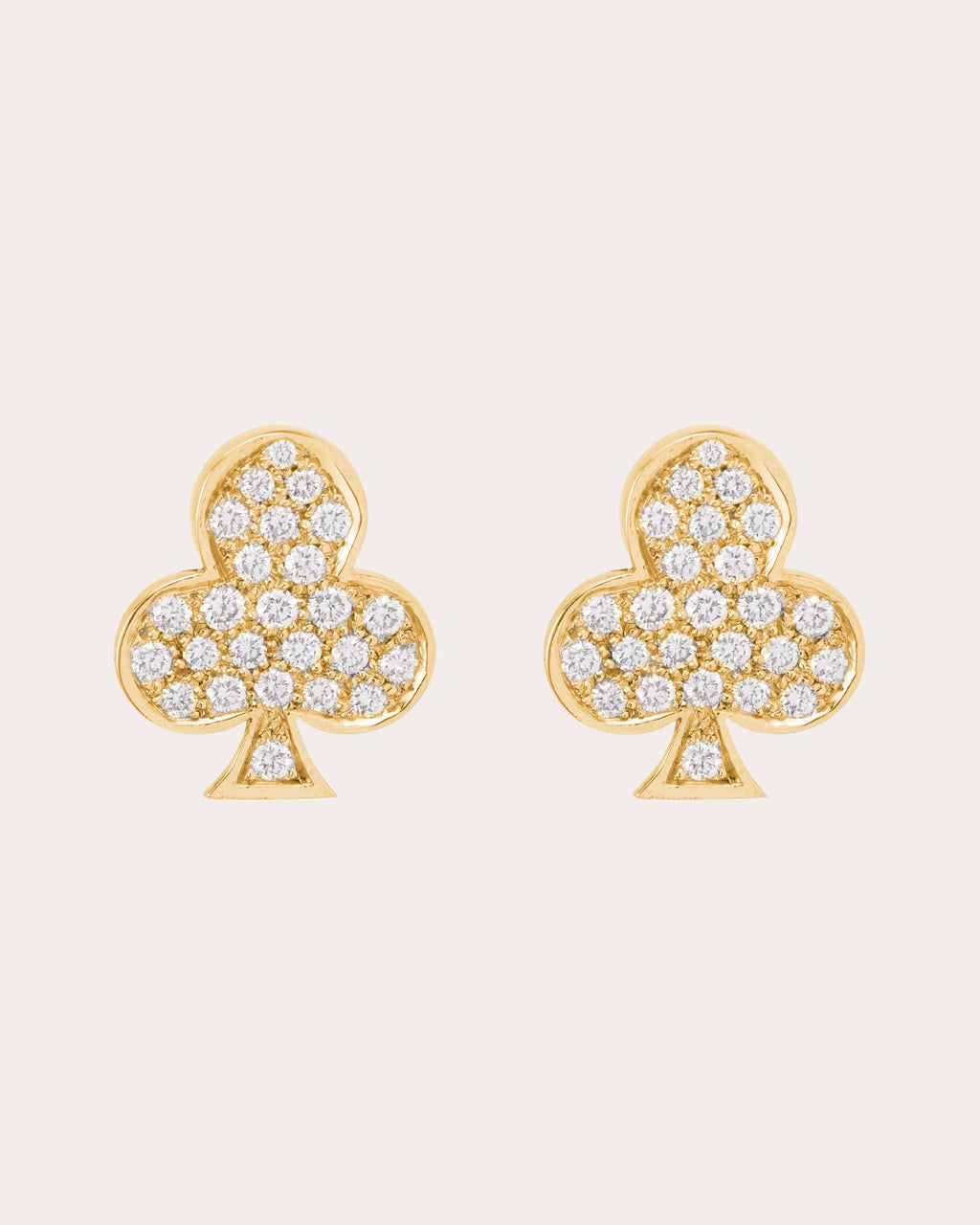 Diamond & 18k Gold Harmonie Stud Earrings
