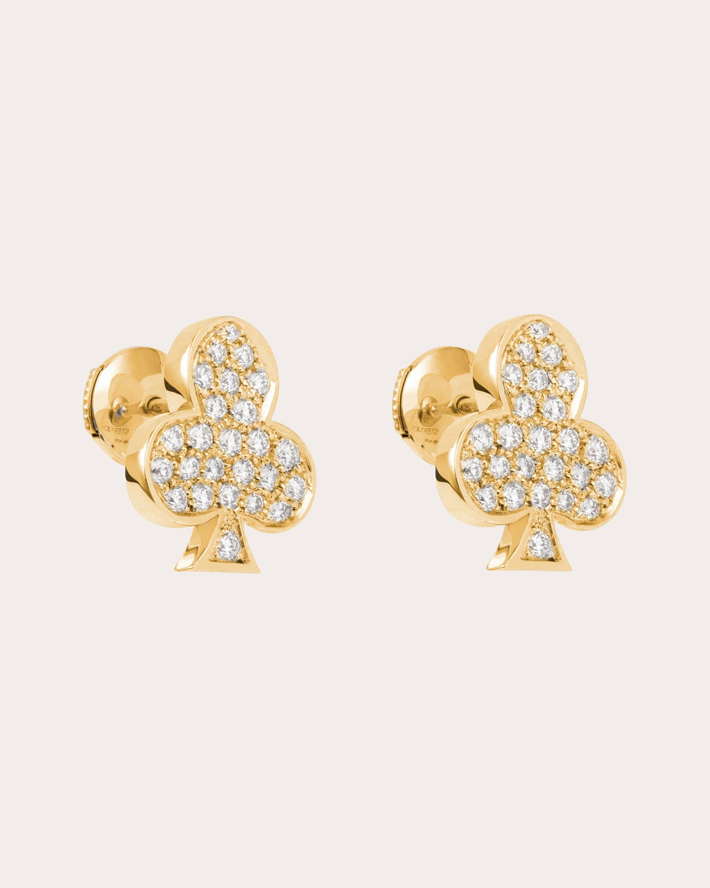 Diamond & 18k Gold Harmonie Stud Earrings