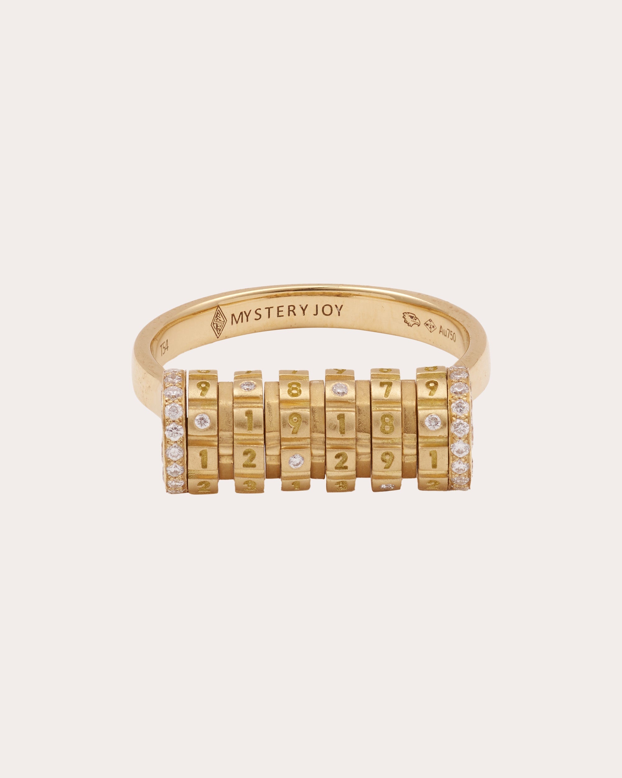 Diamond & 18k Gold Secret Ring