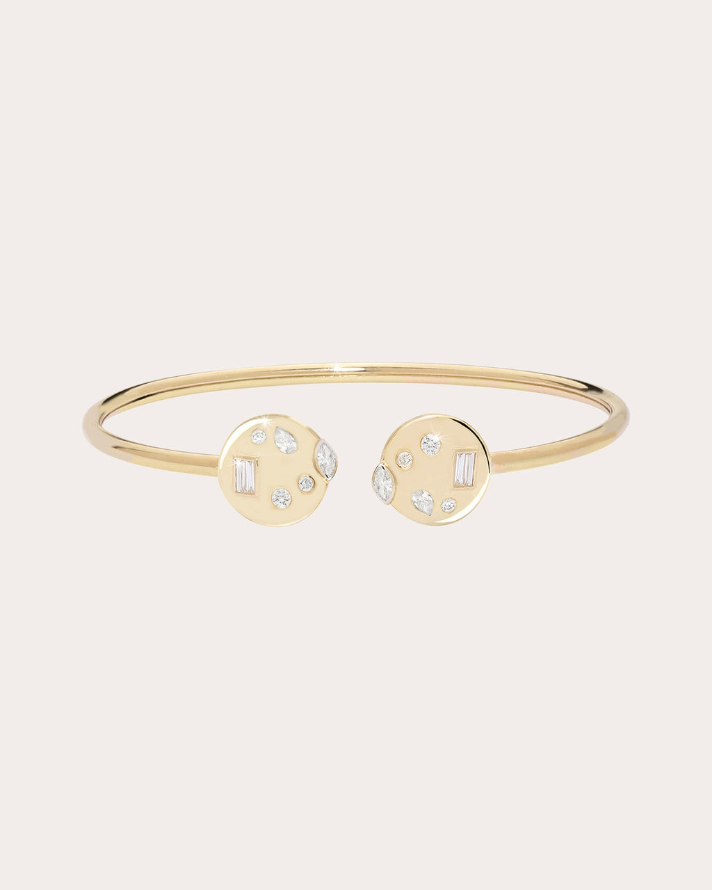 Diamond Disc Mini MéLange Bracelet