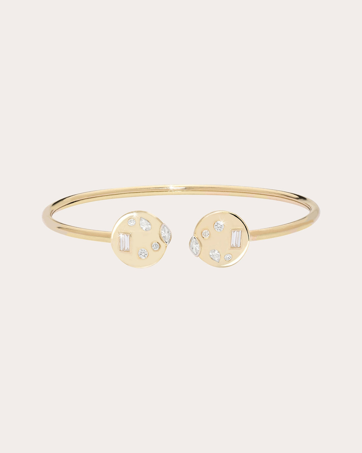 Diamond Disc Mini MéLange Bracelet