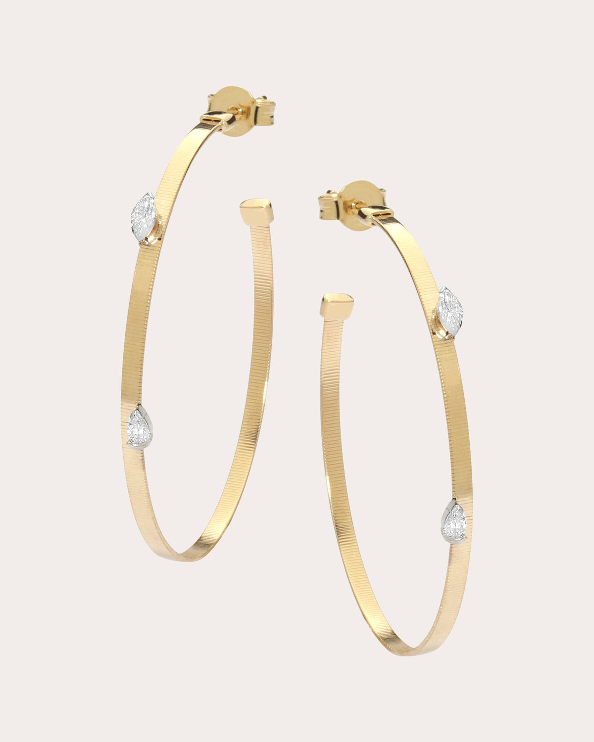 Diamond Neo Mini MéLange Hoop Earrings