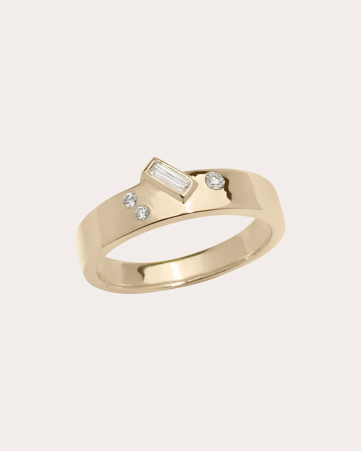 Diamond Mosaic Mini MéLange Band Ring