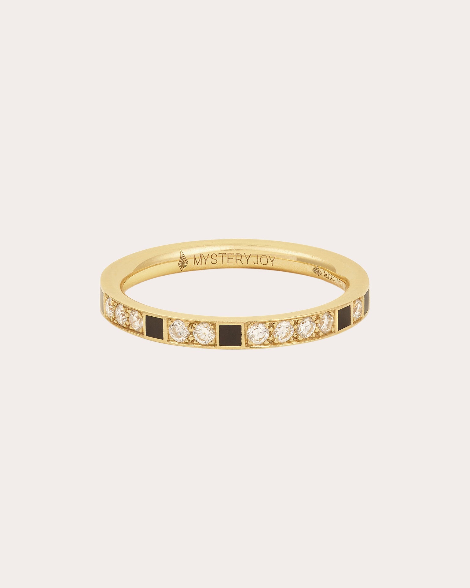 Diamond & 18k Gold Mystique Band Ring