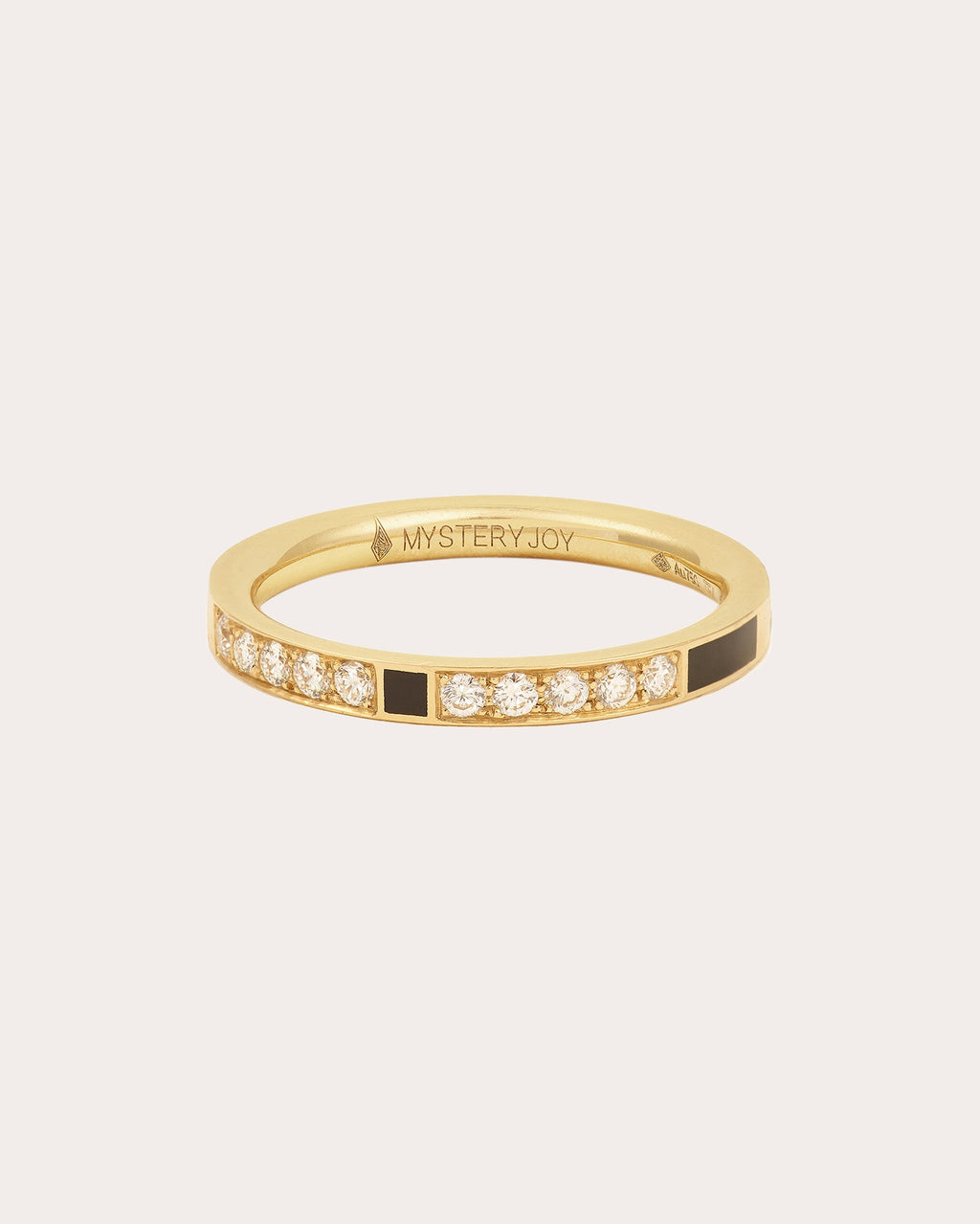 Diamond & 18k Gold Mirage Band Ring